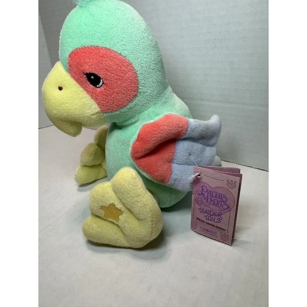 Precious Moments Tender Tails Toucan Parrot Limited Edition Plush NWT